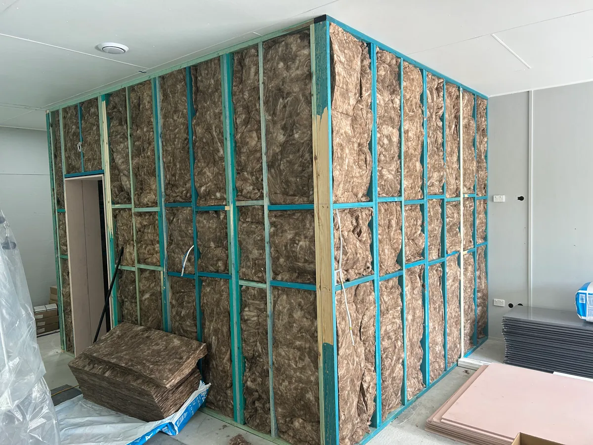 More sound proofing