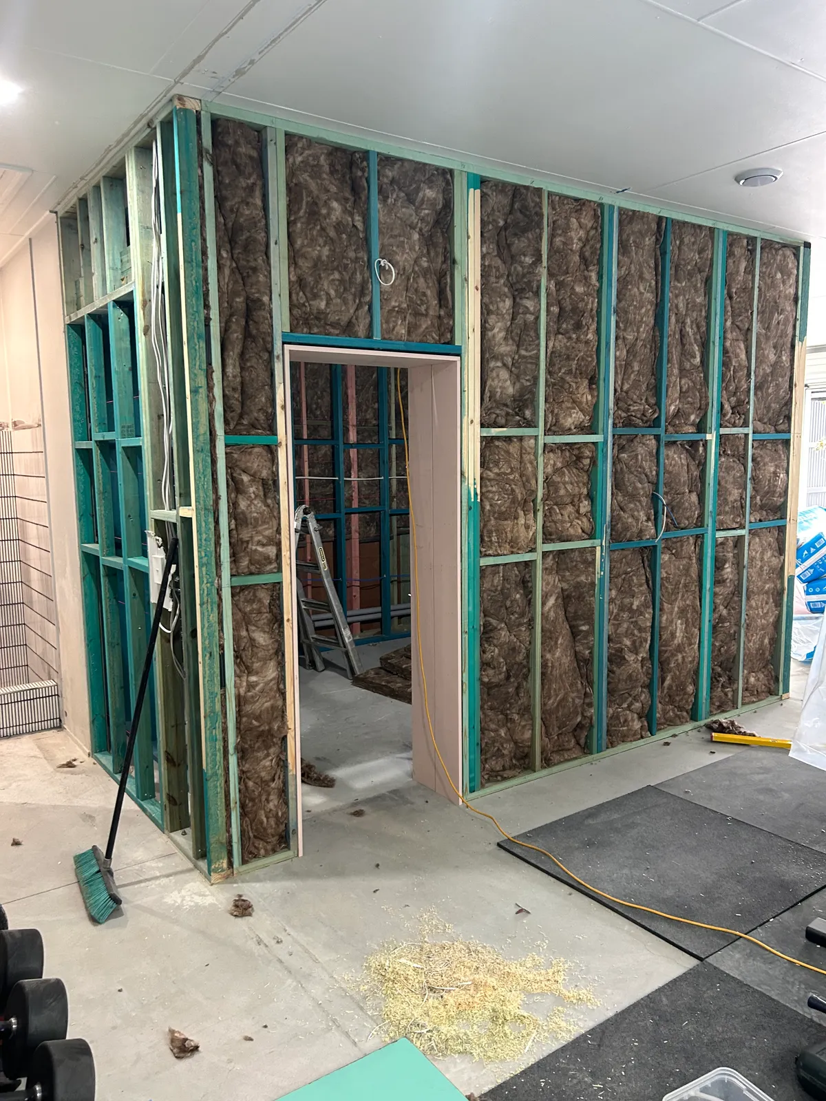 More sound proofing.