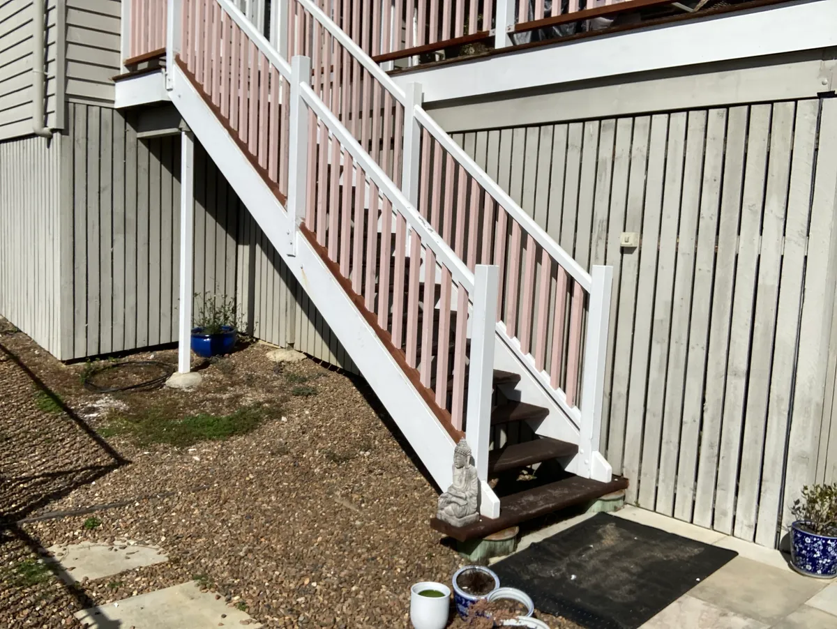 Close up of other stairs